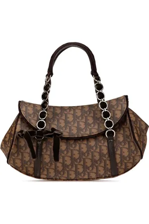 Dior 2005 Diorissimo Trotter Coated Canvas Romantique handbag