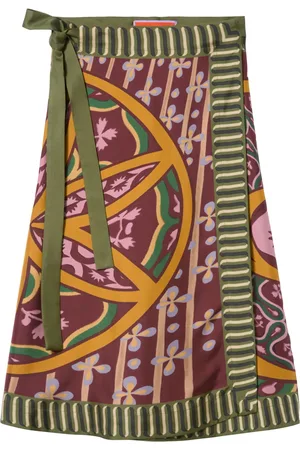 La DoubleJ Wrap design skirt