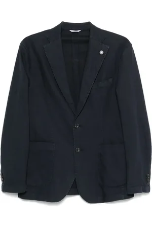 Manuel Ritz Brooch-detail blazer
