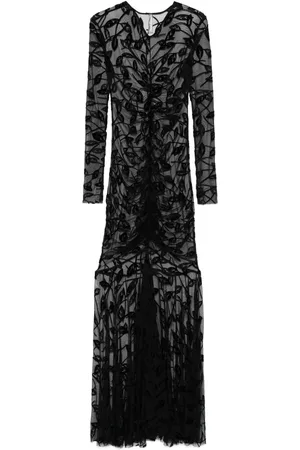 Norma Kamali Semi-sheer maxi dress