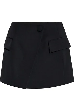 Balmain Flap-pocket mini skirt