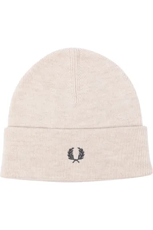 Fred Perry Embroidered-logo beanie hat