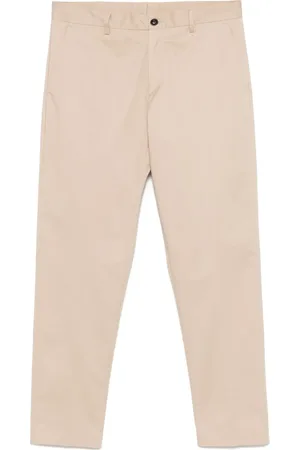D.A. Daniele Alessandrini Cotton tapered trousers