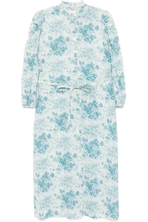 Antik Batik Cinz-print midi dress