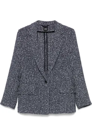 HUGO BOSS Bouclé blazer