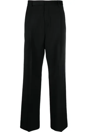 BRIGLIA Borgon pleated straight trousers