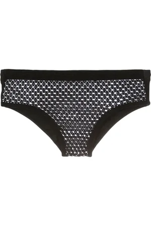 AMIR SLAMA Crochet-knit swimming trunks