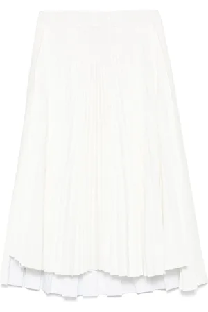 Plan C Pleated midi skirt