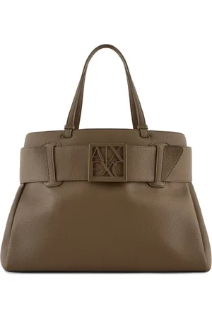 Armani Exchange Logo-plaque tote bag