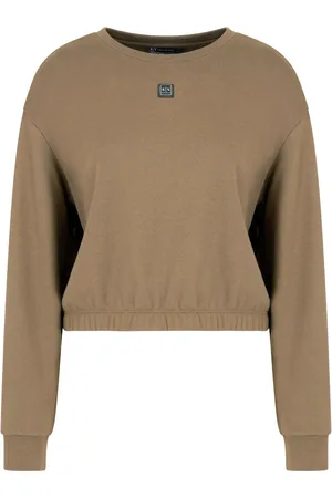 Armani Exchange Logo-plaque sweatshirt