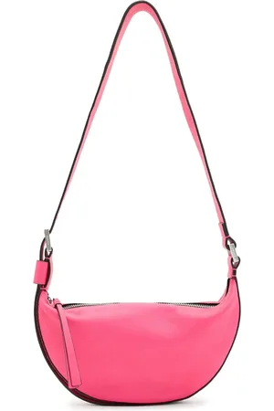 AllSaints Half Moon leather crossbody bag