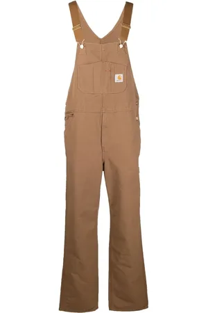 Carhartt Logo-patch straight-leg dungarees