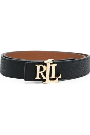 Ralph Lauren Logo-buckle reversible leather belt