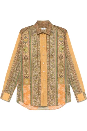Etro Printed cotton shirt