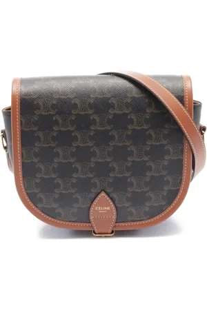 Céline 2010s Folco Triomphe shoulder bag