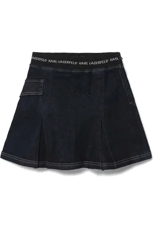 Karl Lagerfeld Logo-waistband miniskirt