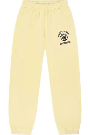 Sporty & Rich Logo-print track pants