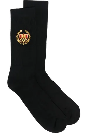 BEL-AIR ATHLETICS Embroidered-crest socks