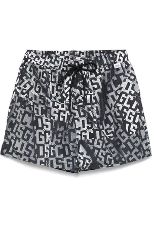 GCDS Logo-print swim shorts