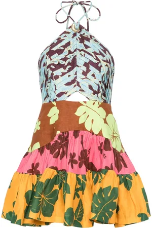 ALÉMAIS Poppy Spliced mini dress