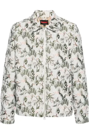 Pleasures Parrot Work zip-up shirt jacket