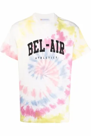 BEL-AIR ATHLETICS Tie-dye logo T-shirt