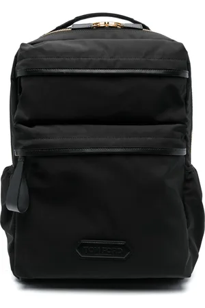 Tom Ford Logo-embossed leather backpack