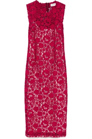 P.A.R.O.S.H. Macramé midi dress