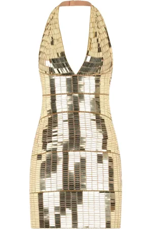 Roberto Cavalli Sequinned mini dress