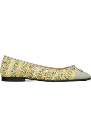 Tory Burch Contrasting-toe ballet flats
