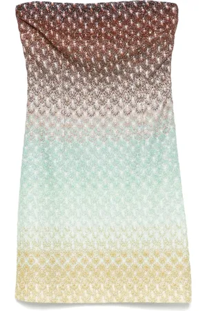 Missoni Metallic-threading mini dress