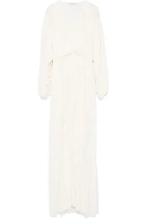 Serafini V-neck maxi dress