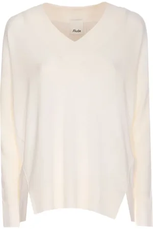 Allude V-neck sweater