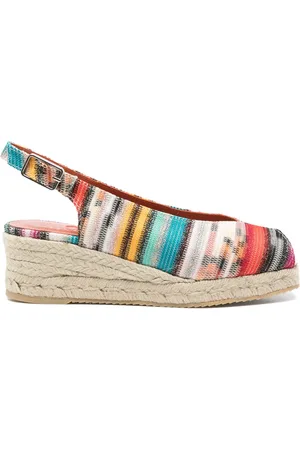 Missoni 45mm striped espadrilles