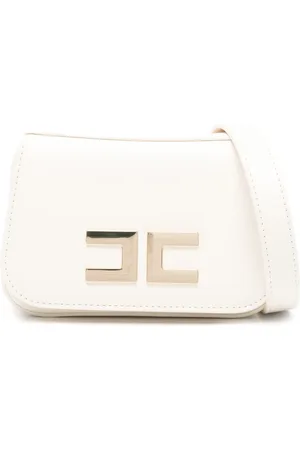 Elisabetta Franchi Monogram-plaque belt bag