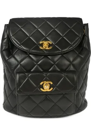 CHANEL 1990-2000s large Duma backpack