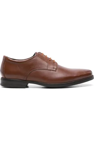 Clarks Howard leather Derby shoes