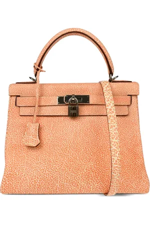 Hermès 2002 Kelly 28 Retourne Two-Way Handbag