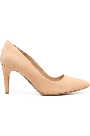 Clarks 75mm Laina Rae suede pumps