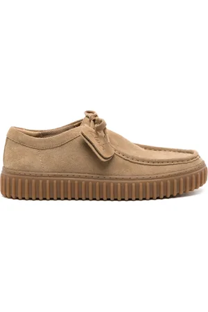 Clarks Torhill suede loafers