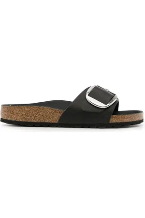 Birkenstock Madrid big-buckle leather sandals