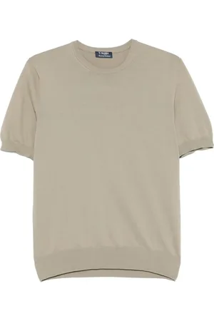 BARBA Fine-knit T-shirt