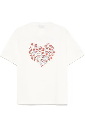 Lanvin Floral-print T-shirt