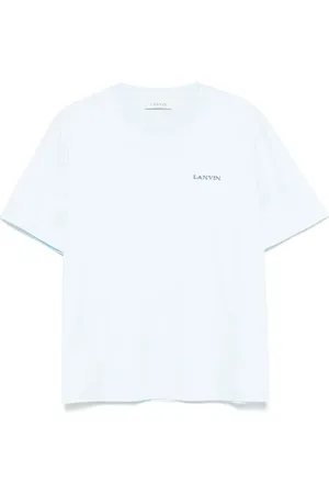 Lanvin Logo-embroidered T-shirt