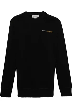 Alexander McQueen Logo-embroidered cotton sweatshirt