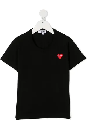 Comme des Garçons Heart-patch T-shirt