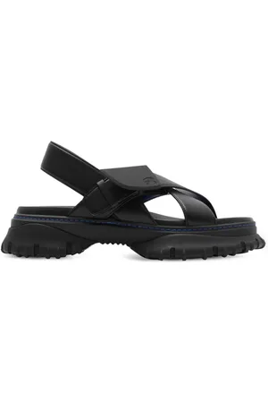 Burberry Pebbled leather sandals