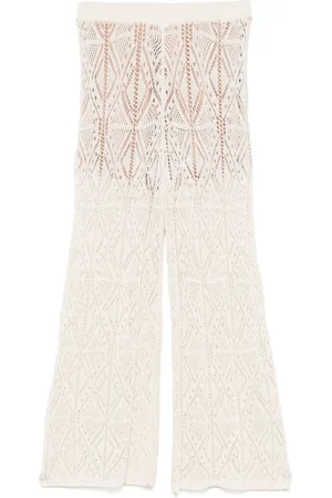 Liu Jo Crochet-knit trousers
