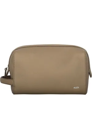BRIONI Leather wash bag
