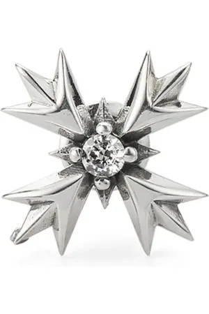 EMANUELE BICOCCHI Crest crystal-embellished earring